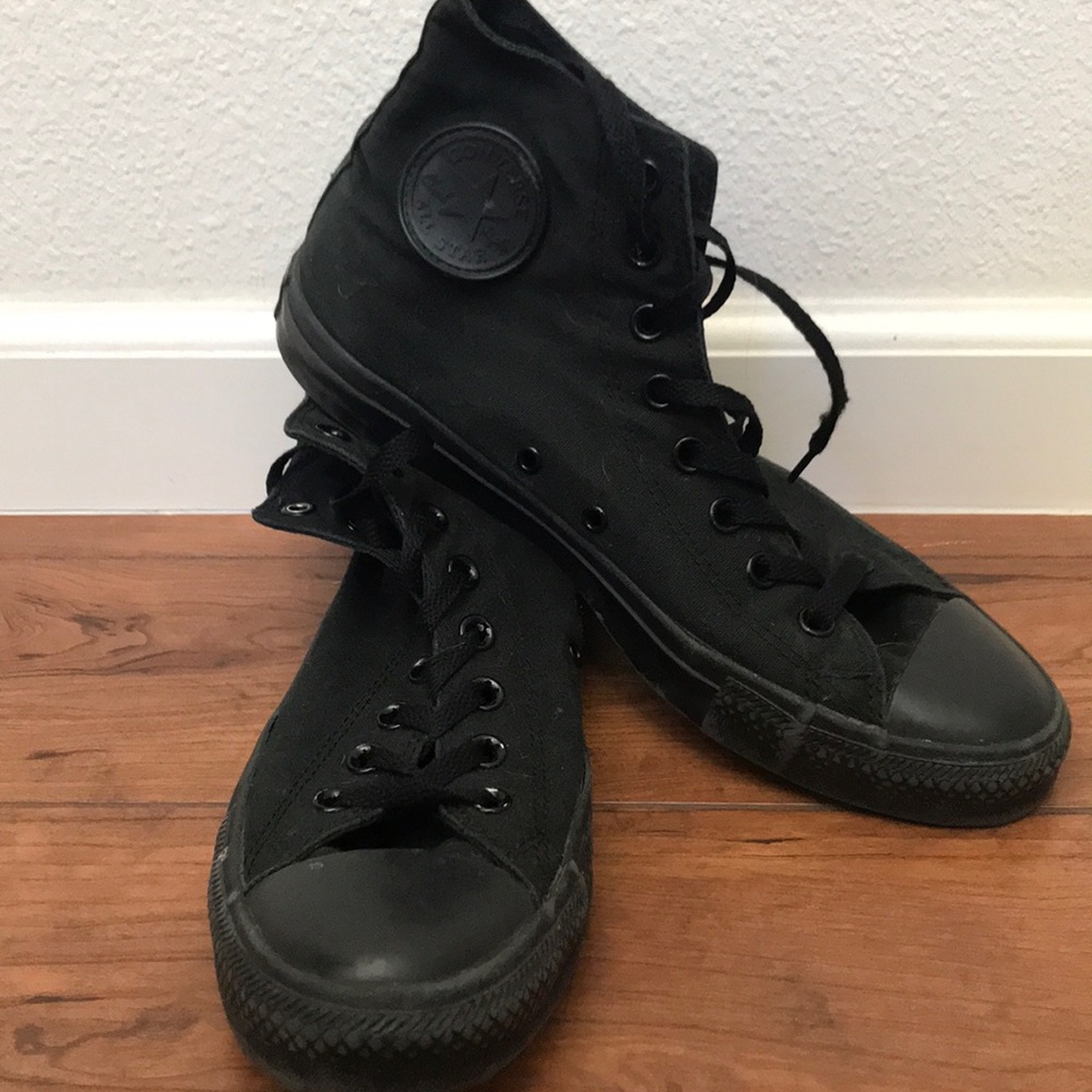 Converse black/black